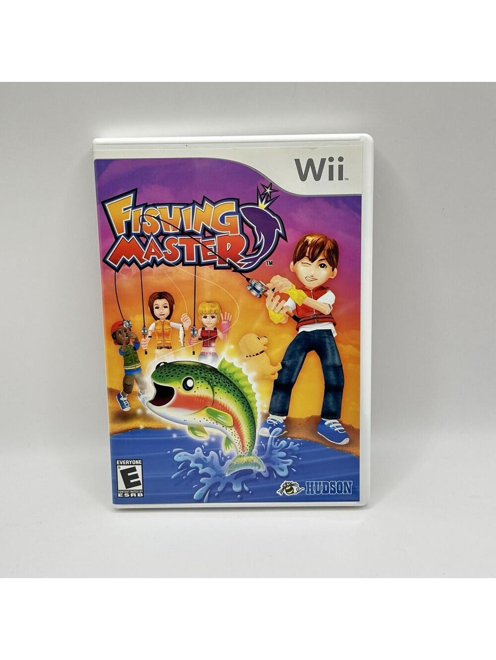 Fishing Master Nintendo Wii Complete Cib - Hudson Soft
